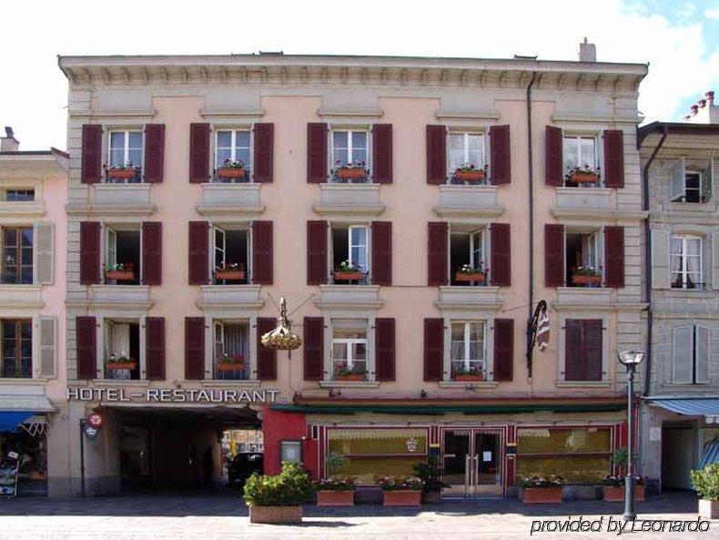 Hotel De La Couronne Morges Esterno foto