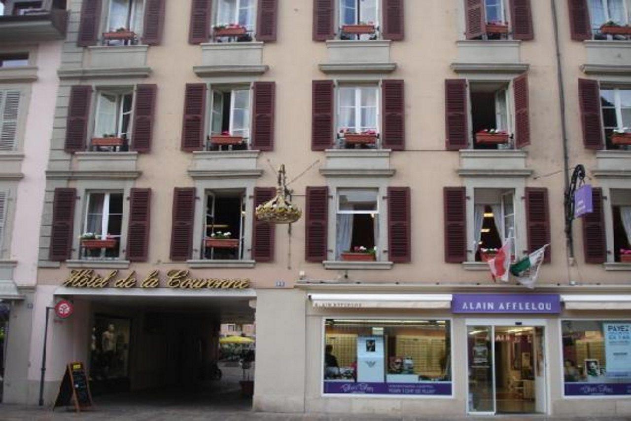 Hotel De La Couronne Morges Esterno foto